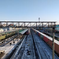 Photo taken at Ж/Д вокзал Улан-Удэ｜Ulan-Ude Railway Station by elisabetta on 11/17/2019