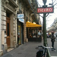 Photo taken at Métro Goncourt [11] by Mado R. on 12/23/2012