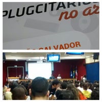 Photo taken at Plugcitários no ar - Edição Salvador by Thiago M. on 5/24/2014