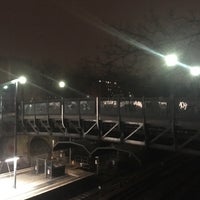 Photo taken at Greifenhagener Brücke by Fab A. on 12/15/2018