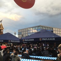 Photo taken at Oktoberfest am Alexanderplatz by Fab A. on 9/28/2019