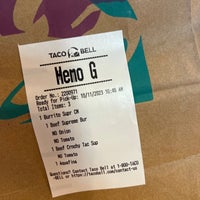 Photo taken at Taco Bell Cantina by Memo G. on 10/11/2023