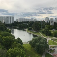Photo taken at Беловежский пруд by Andrey C. on 6/23/2017