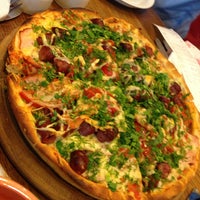 Photo taken at Піца Челентано / Celentano Pizza by Инна П. on 4/11/2013