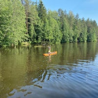 Photo taken at Левашовское озеро by Margarita V. on 6/20/2021