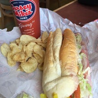 Photo taken at Jersey Mike&amp;#39;s Subs by T K. on 3/27/2015