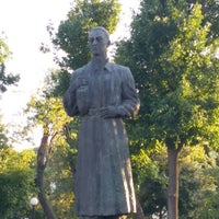 Photo taken at Monument to Hryhorii Skovoroda by Oya T. on 8/11/2019