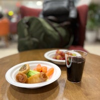 Photo taken at Air India Maharajah Lounge by Bam L. on 12/7/2022
