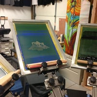 Photo taken at Unauthorized Screen Printing by Geoffrey D. on 1/9/2013