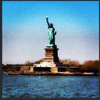 Photo taken at Statue of Liberty by Natali S. on 5/3/2013