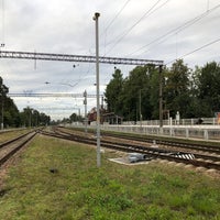Photo taken at Ж/д станция «Шувалово» by Alexander V. on 9/9/2020