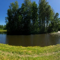 Photo taken at Круглый пруд by Alexander V. on 6/14/2020