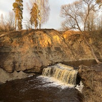 Photo taken at Саблинский водопад by Alexander V. on 3/25/2020