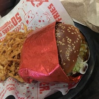 Photo taken at Red Robin Gourmet Burgers and Brews by Jennifer H. on 5/29/2019