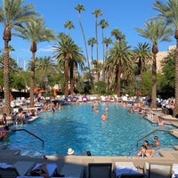 Photo taken at MGM Grand Pool Complex by Mishary on 10/5/2022