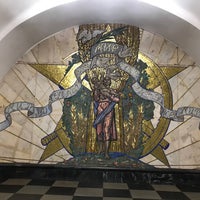 Photo taken at metro Novoslobodskaya by Slava on 2/8/2022