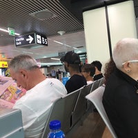 Photo taken at Gate A43 by Jamba t. on 8/12/2018