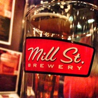 Photo taken at Mill St. Brew Pub by Paul V. on 4/20/2013