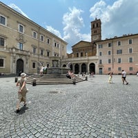Photo taken at Basilica di Santa Maria in Trastevere by Natalya P. on 6/28/2023