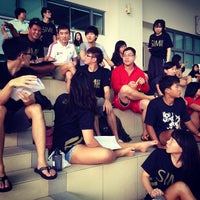 Photo taken at Singapore Sports School Swimming Pool by M Farhan R. on 1/26/2013