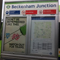 Photo taken at Beckenham Junction London Tramlink Stop by Rob F. on 12/13/2012