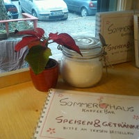 1/7/2013 tarihinde Hannah S.ziyaretçi tarafından Sommerhaus KaffeeBar'de çekilen fotoğraf