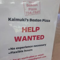 Снимок сделан в Kaimuki&amp;#39;s Boston Style Pizza пользователем Harry C. 3/29/2023