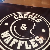 Photo taken at Crepes &amp;amp; Waffles by Carlos C. on 4/12/2013