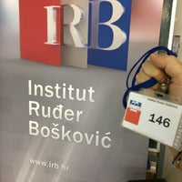 Photo prise au Institut Ruđer Bošković (IRB) par Salvatore M. le7/3/2017