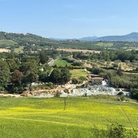 Photo taken at Cascate del Mulino (o del Gorello) by Camryn S. on 5/23/2022