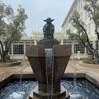 Photo taken at Yoda Fountain by Camryn S. on 3/11/2023