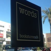 Снимок сделан в Words BookstoreCafe пользователем F A. 1/15/2013