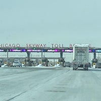 Photo taken at Chicago Skyway Toll Plaza by Lynn E. on 2/7/2021