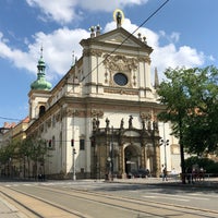 Photo taken at Karlovo náměstí (tram, bus) by Mihhail R. on 5/18/2019