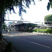 Photo taken at Halte TransJakarta Gelanggang Remaja by Teguh W. on 12/19/2012