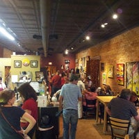 Photo taken at Stomping Grounds Coffee &amp;amp; Wine Bar by Scott S. on 5/12/2013