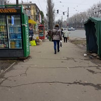 Photo taken at Зупинка &amp;quot;Проспект Відрадний&amp;quot; by Kseniya_Esya B. on 11/24/2017