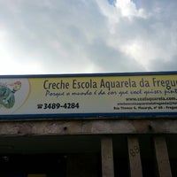 Photo taken at Creche Escola Aquarela da Freguesia by Denis F. on 6/11/2014
