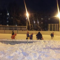 Photo taken at Хоккейный Клуб Заря by Александр К. on 12/28/2012