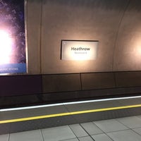Photo taken at Heathrow Express Station (HX) - T4 by Rami R. on 3/19/2018