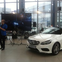 Photo taken at Mercedes-Benz Измайлово by Valery L. on 4/27/2013