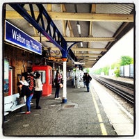 Photo taken at Walton-on-Thames Railway Station (WAL) by Sujan O. on 5/19/2013