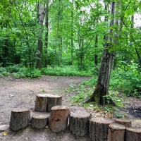 Photo taken at Парк Микрогорода в лесу by Liudmila F. on 7/19/2017