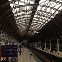 Photo taken at London Paddington Railway Station (PAD) by Derin T. on 4/14/2013