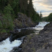 Photo taken at Kivach Falls by Stanislau R. on 7/13/2021