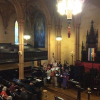Photo taken at First Unitarian Congregational Society Brooklyn by Sean R. on 9/25/2016