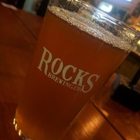 Photo taken at Rocks Brewing Co by Peter F. on 8/27/2020