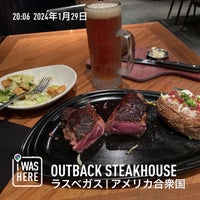 Photo taken at Outback Steakhouse by なんちゃん on 1/30/2024
