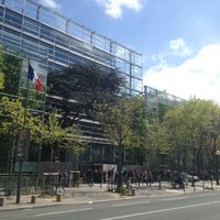 Photo taken at Fondation Cartier pour l&amp;#39;Art Contemporain by Séverine G. on 4/20/2013