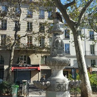 Photo taken at Square de la Place Pasdeloup by Séverine G. on 10/5/2016